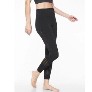 Athleta Leggings Womens Halasana Seamless Tight Charcoal High Waist S